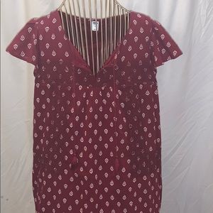 Old navy maroon dress